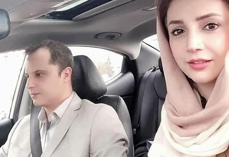 شبنم قلی خانی و همسرش