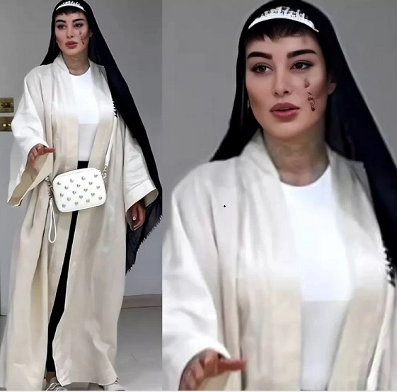 چهره جدید سحر قریشی با لباس عربی /عکس چهره جدید سحر قریشی با لباس عربی /عکس