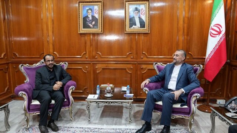 دیدار مذاکره کننده ارشد دولت نجات ملی یمن با امیرعبداللهیان دیدار مذاکره کننده ارشد دولت نجات ملی یمن با امیرعبداللهیان