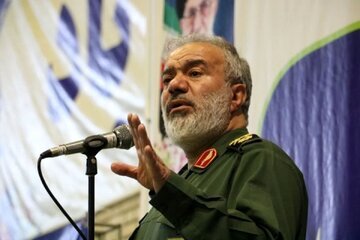 سردار فدوی: اگر تکلیف شود موشک مستقیم به سوی حیفا شلیک می کنیم /ما به نیروهای مقاومت اسلحه و موشک نمی دهیم، خودشان تولید می کنند سردار فدوی: اگر تکلیف شود موشک مستقیم به سوی حیفا شلیک می کنیم /ما به نیروهای مقاومت اسلحه و موشک نمی دهیم، خودشان تولید می کنند