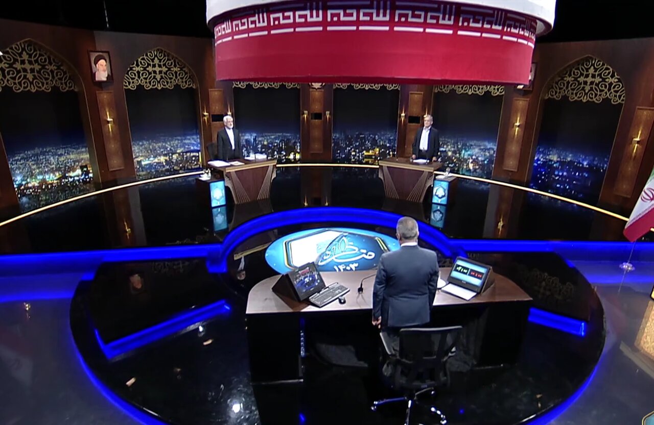اولین تصویر از پزشکیان و جلیلی در مناظره دو نفره